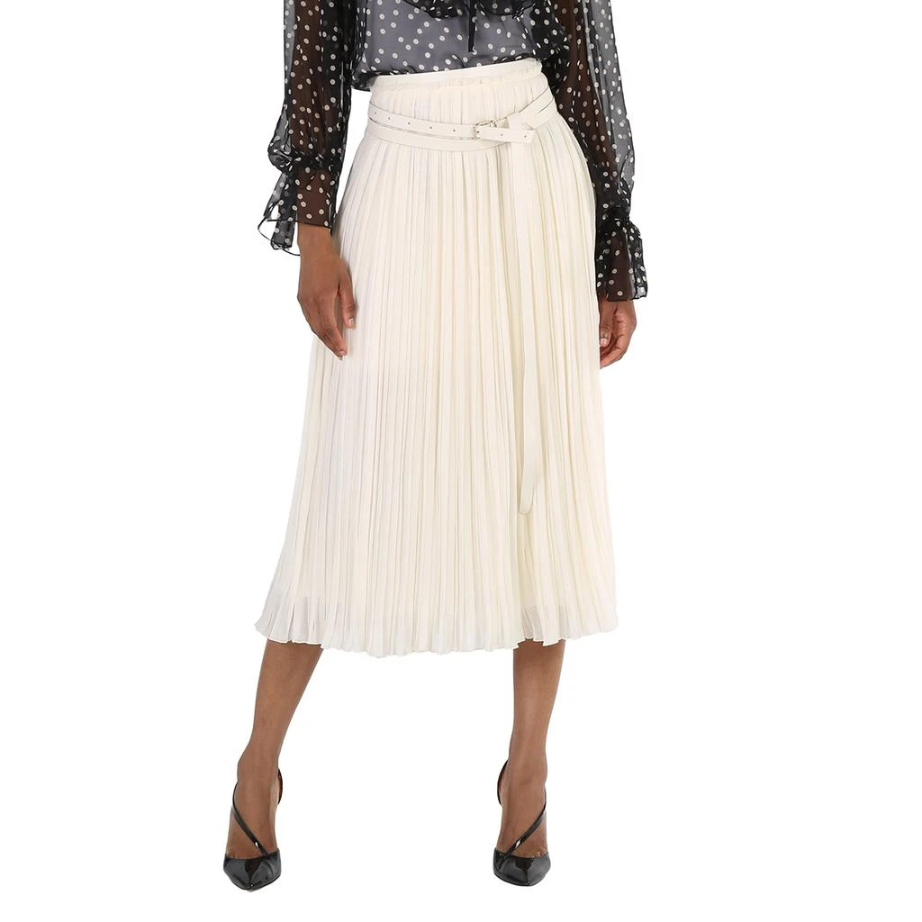 Chloé Chloe Ladies Eden Pleated Mid-Length Skirt, Brand Size 38 (US Size 6) 1