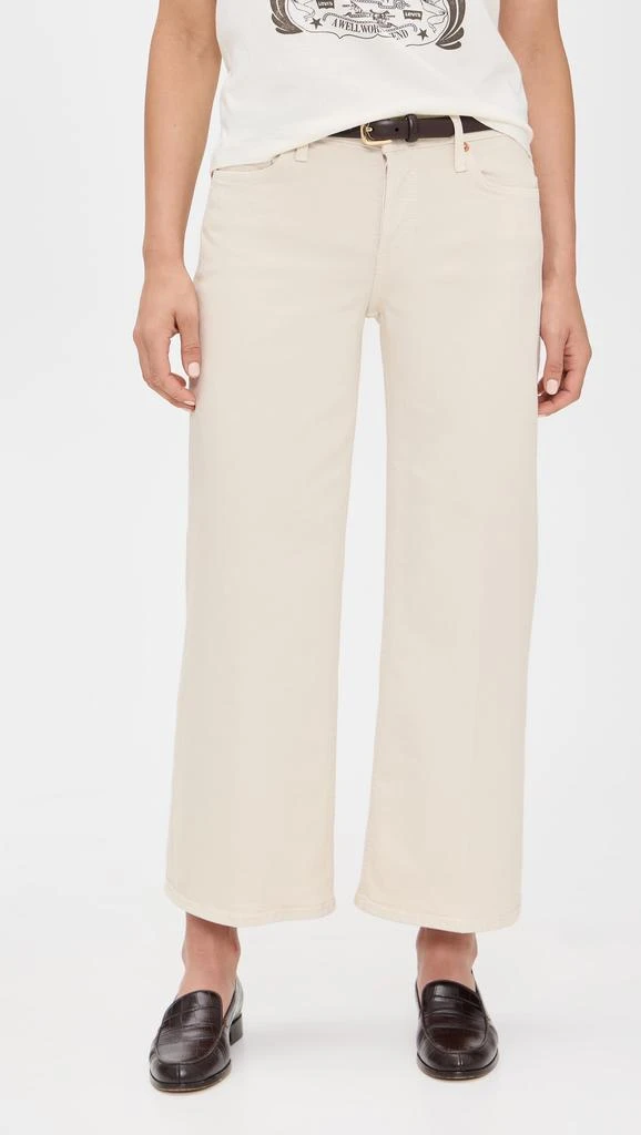 REDONE Mid Rise Wide Leg Crop Jeans 1