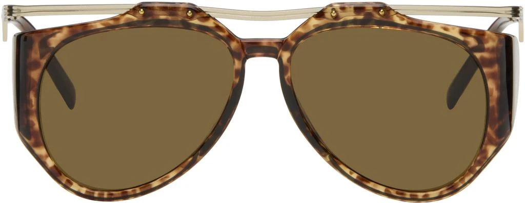 Brown & Gold SL M137 Amelia Sunglasses