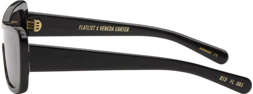 FLATLIST EYEWEAR Black Tishkoff Sunglasses 3