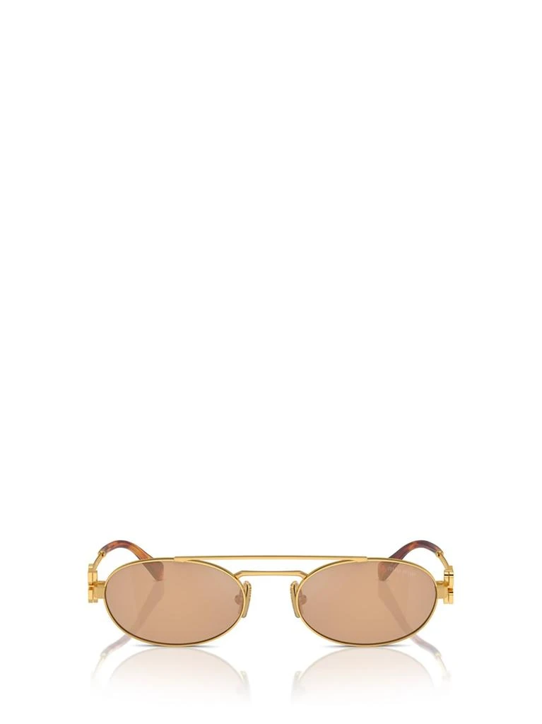 Miu Miu Eyewear Miu Miu Eyewear Oval-Frame Sunglasses 1