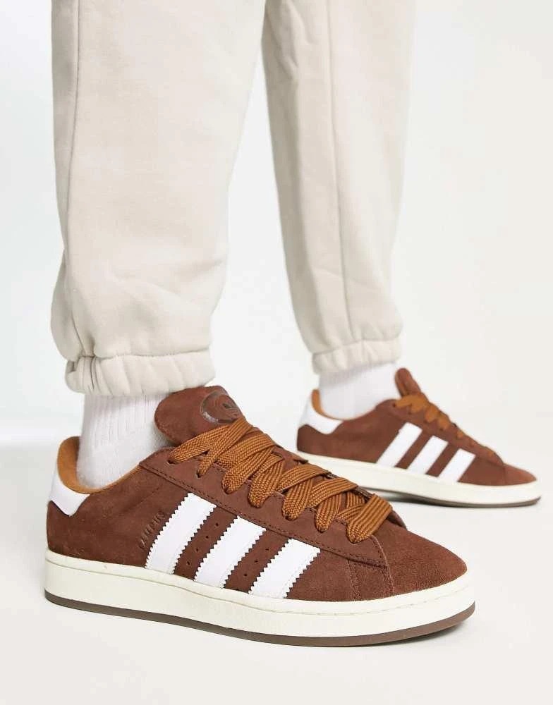Adidas adidas Originals Campus 00's trainers in brown 1