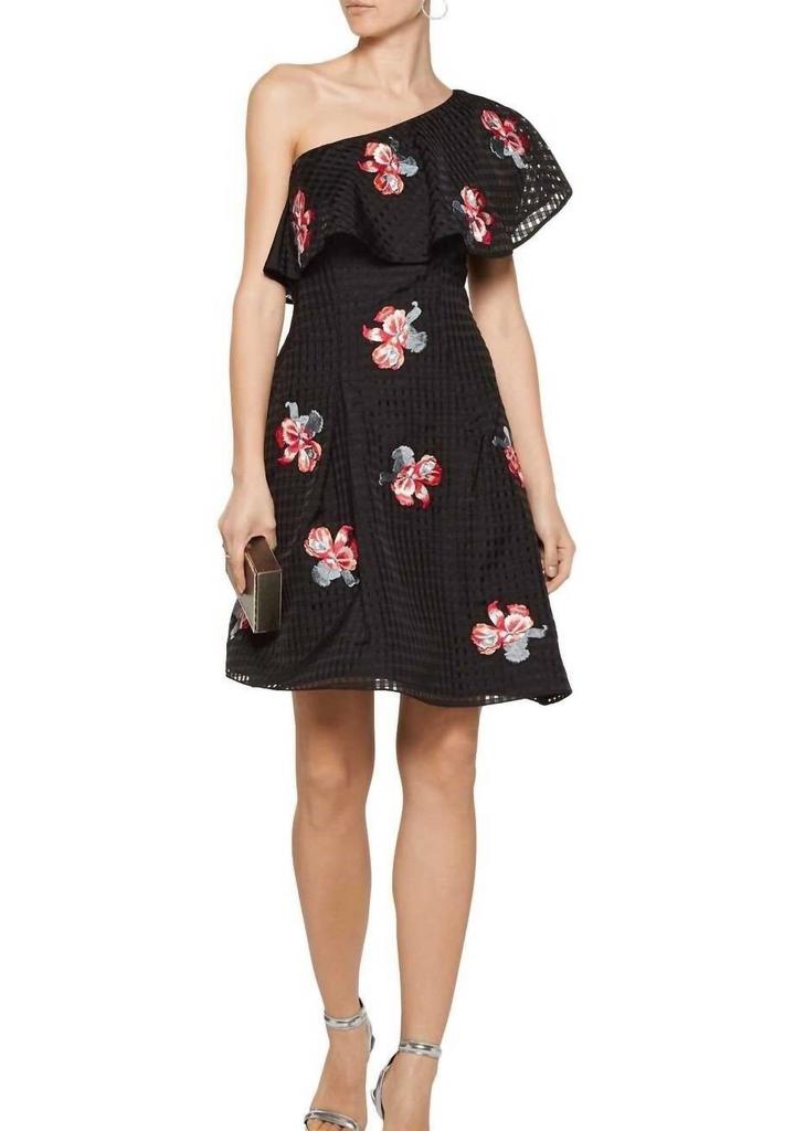 Sachin & Babi Sachin & Babi - Anita Embroidery One Shoulder Dress