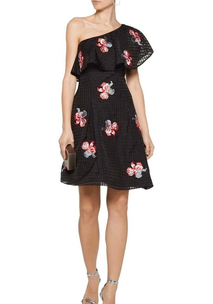 Sachin & Babi Sachin & Babi - Anita Embroidery One Shoulder Dress 1