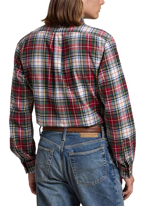 Ralph Lauren Ralph Lauren Classic Fit Plaid Brushed Oxford Shirt