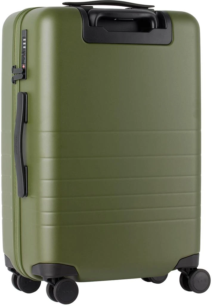 Monos Khaki Carry-On Pro Plus Suitcase 3