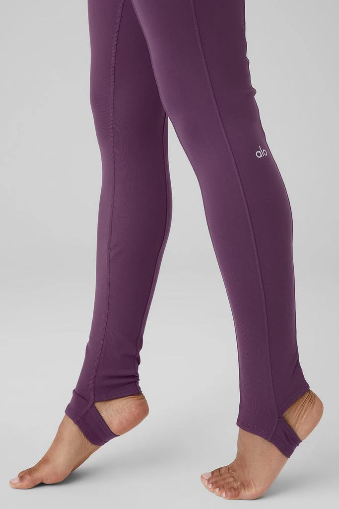 Alo Airbrush High-Waist Enso Legging - Dark Plum 4