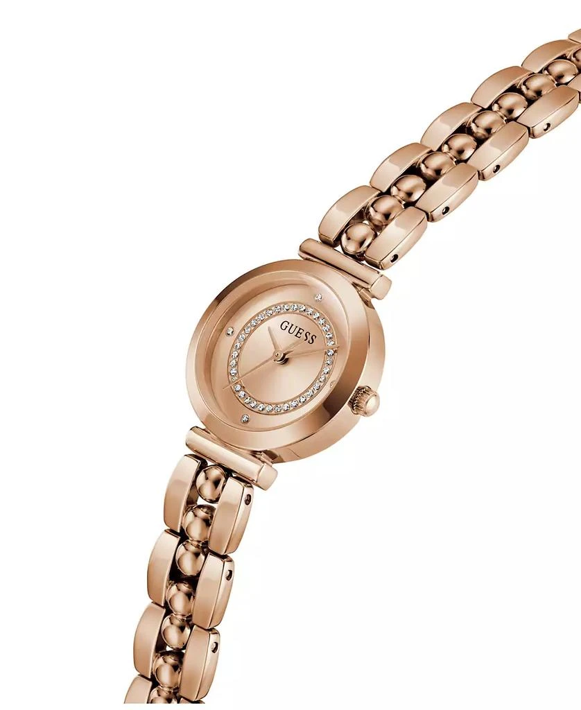 GUESS Women's Rose Gold-Tone Analog Watch, 26mm 4