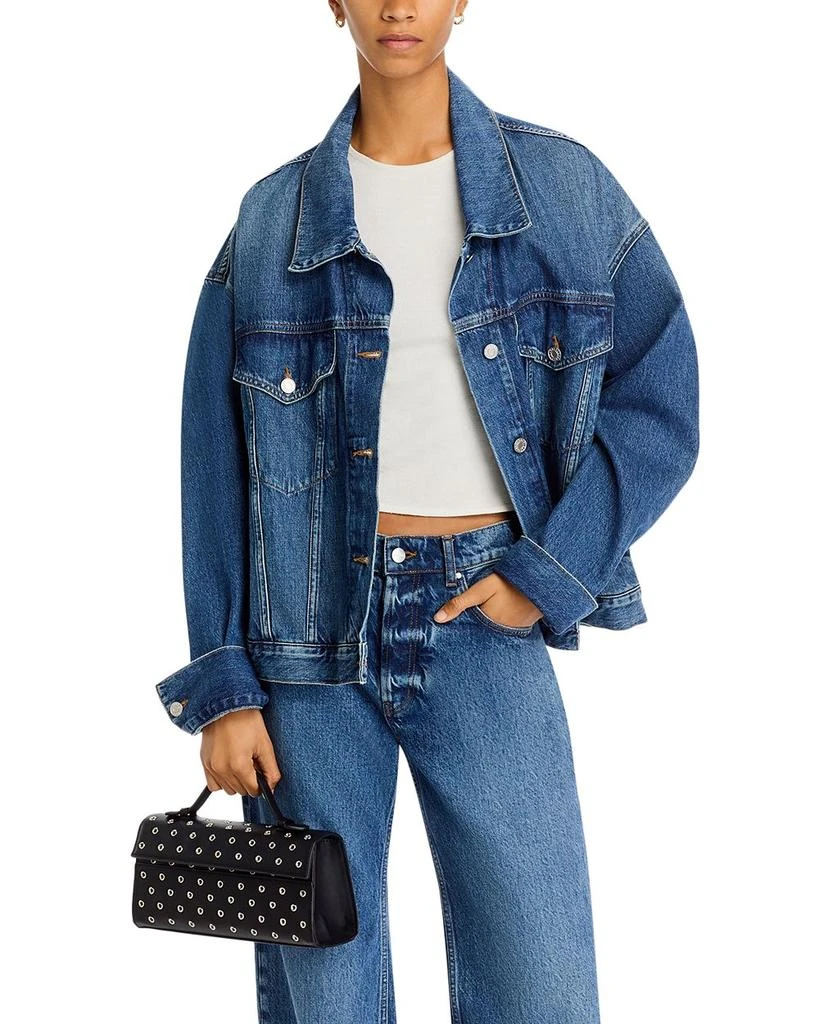 AQUA Studded East West Top Handle Bag - Exclusive 2