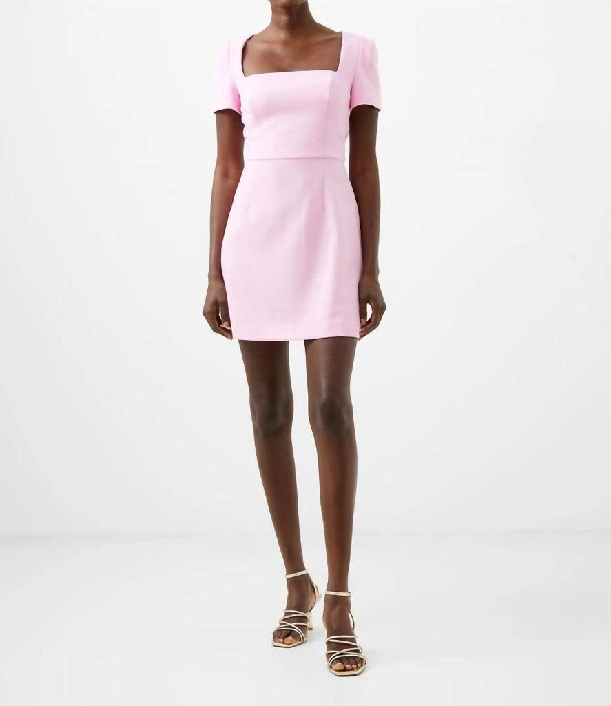 French Connection French Connection - Whisper Square Neck Short Sleeve Dress 1