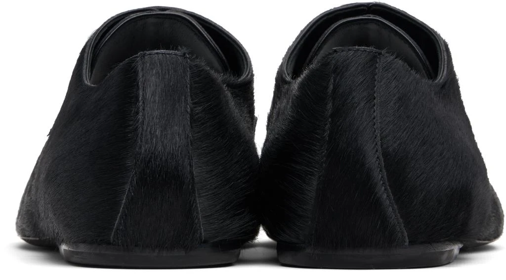 Dries Van Noten Black Square Toe Derbys 2