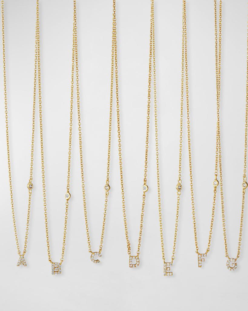 Tai Cubic Zirconia Initial Necklace