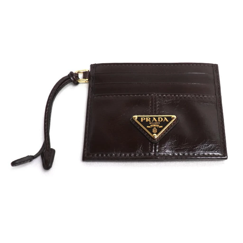 Prada Leather Card Case (Pre-Owned)