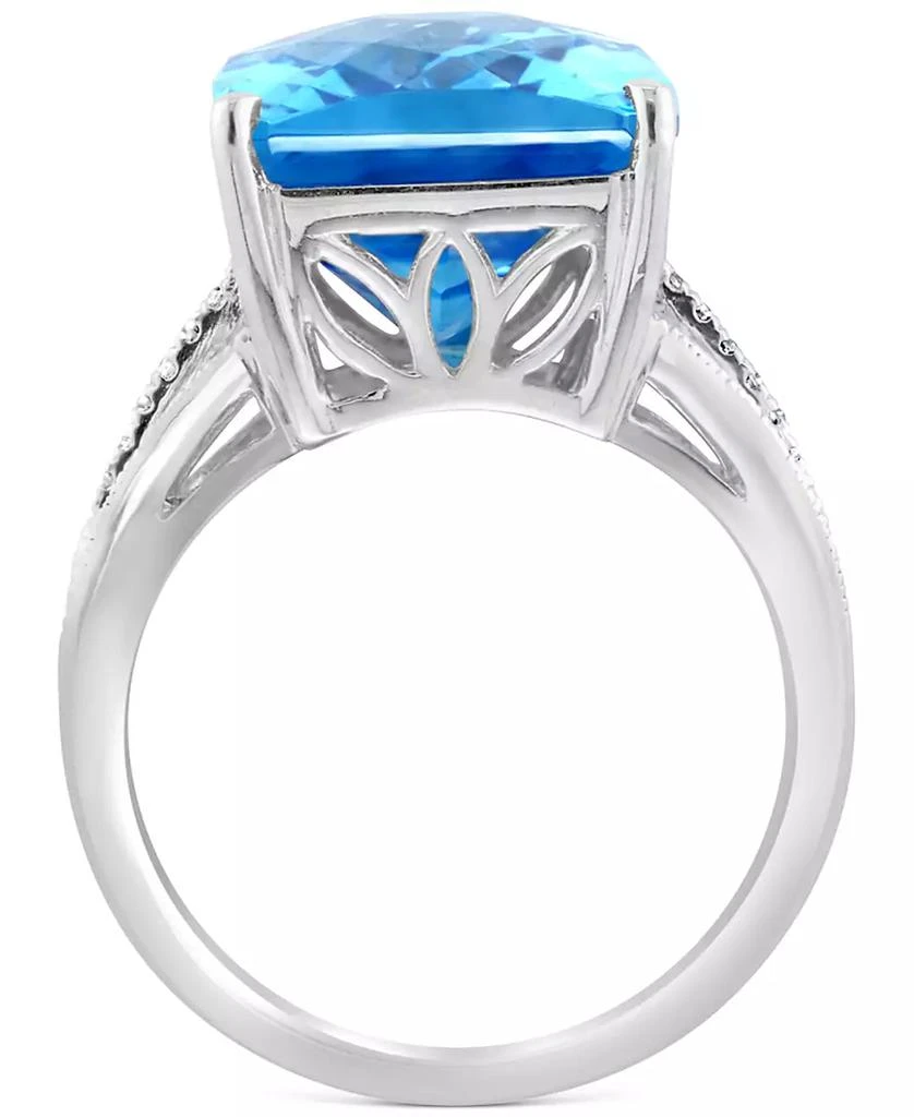 Effy EFFY® Pink Amethyst (15-1/2 ct. t.w.) & Diamond (3/8 ct. t.w.) Ring in 14k Gold (Also available in Green Quartz, Citrine, Swiss Blue Topaz and London Blue Topaz) 4