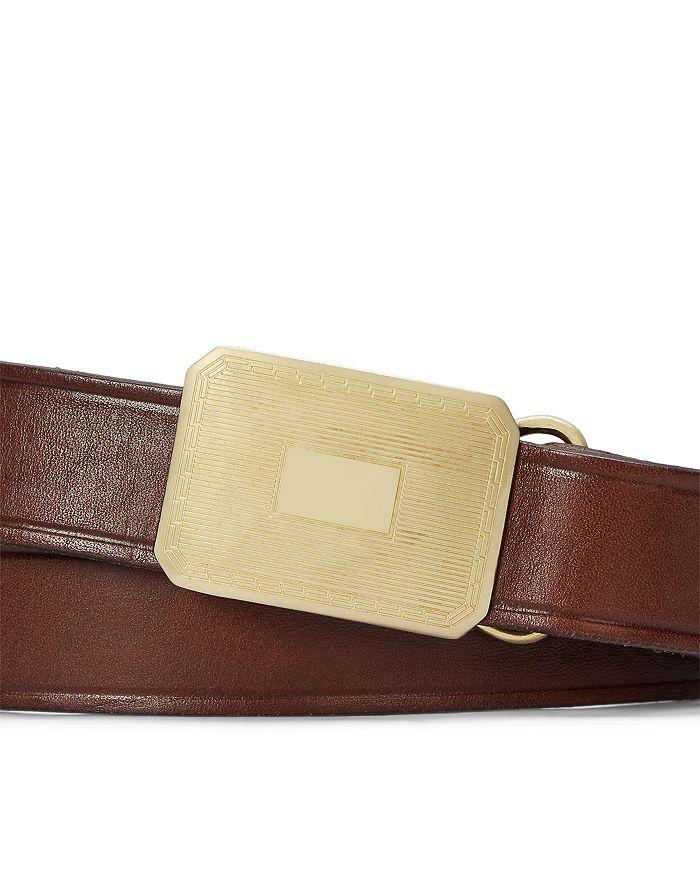 Ralph Lauren Men's Art Deco Leather Belt