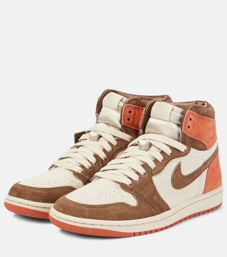 NIKE Air Jordan 1 Retro suede sneakers 5