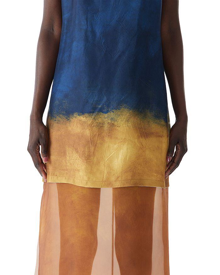 Jason Wu Painted Stripe Slip Dress