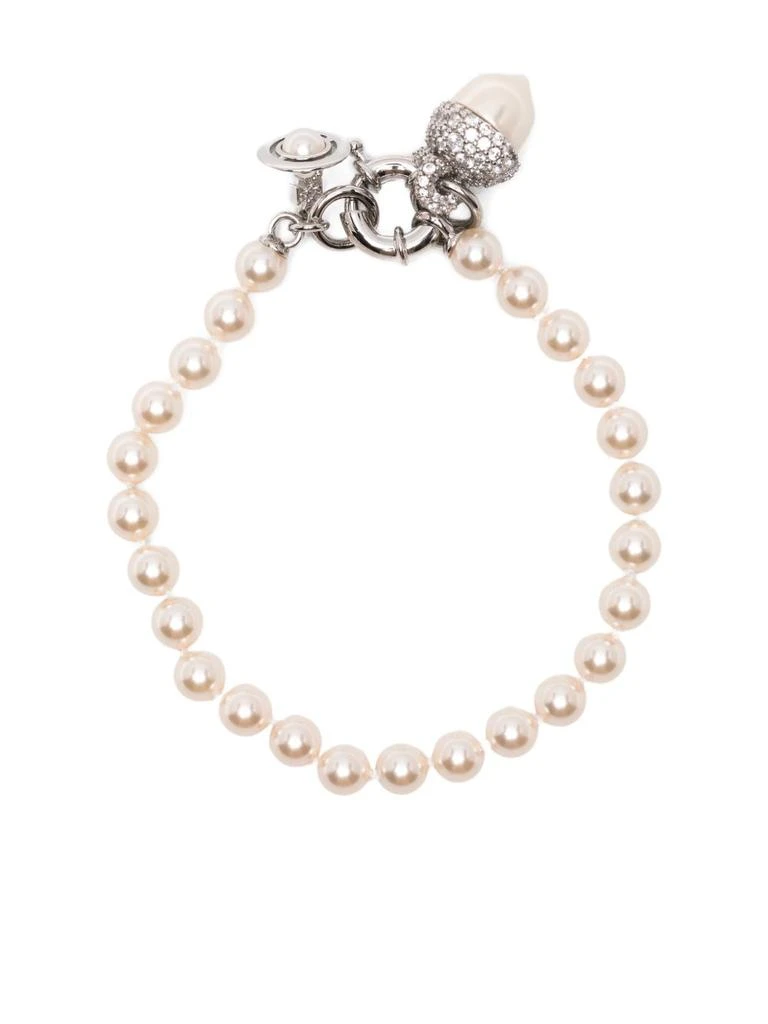 Vivienne Westwood Polished Silver-Tone Bracelet