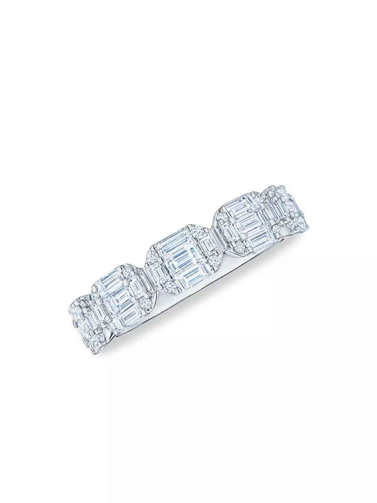 Kwiat 18K White Gold & Diamond Ring 1