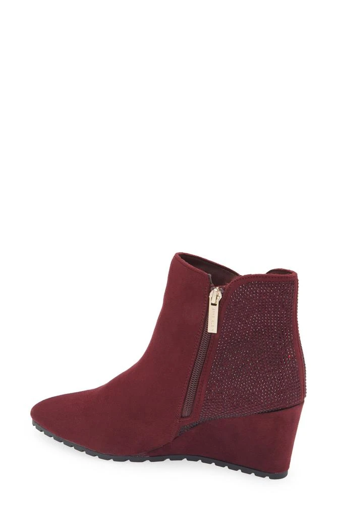 Anne Klein Kenny Rhinestone Wedge Bootie 2