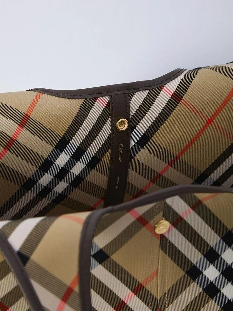 Burberry Medium Check Tote Bag 4