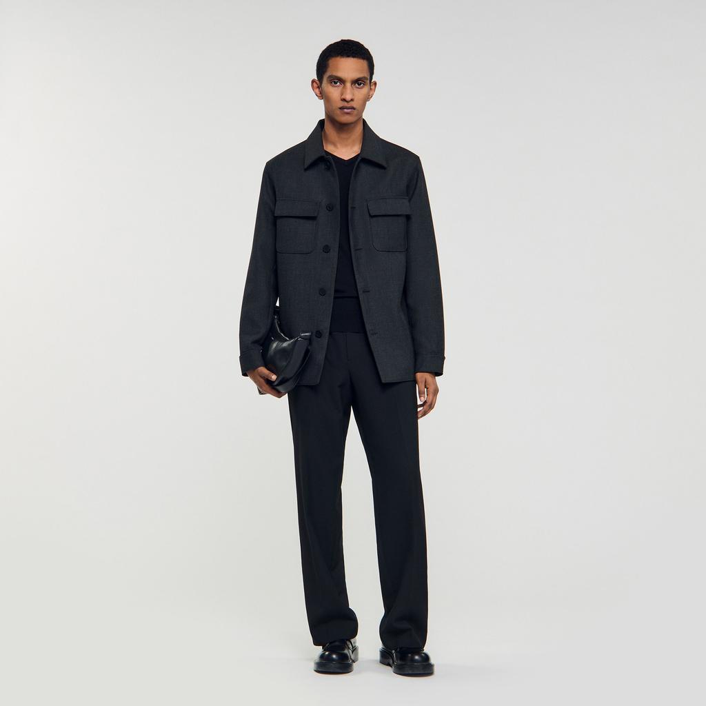 Sandro Wool overshirt