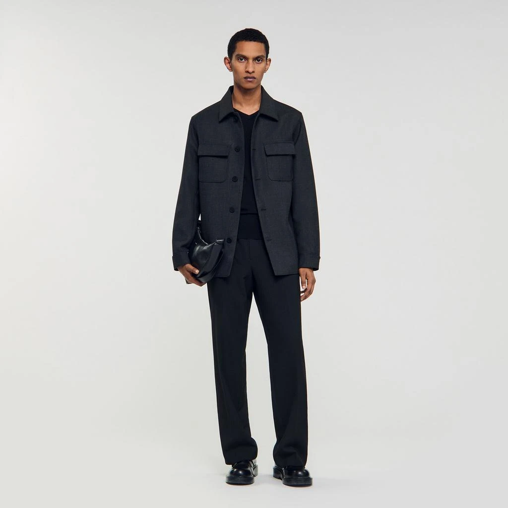 Sandro Wool overshirt 1
