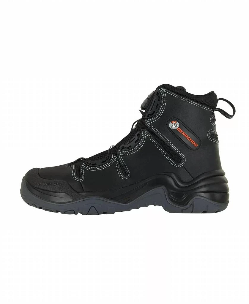 Steel Toe Work Boots 6” In Black – On Sale Now with Up to 35  display picture 3