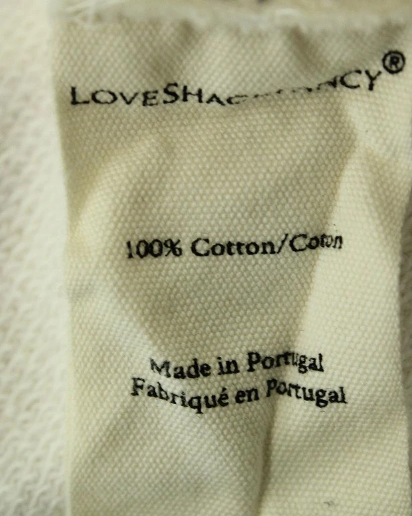 love shack Love Shack Fancy Kirby Floral Print Distressed Hoodie in Cream Cotton 5