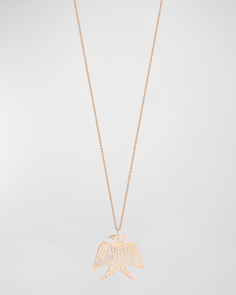 Ginette NY Georgia on Chain 18K Rose Gold Necklace
