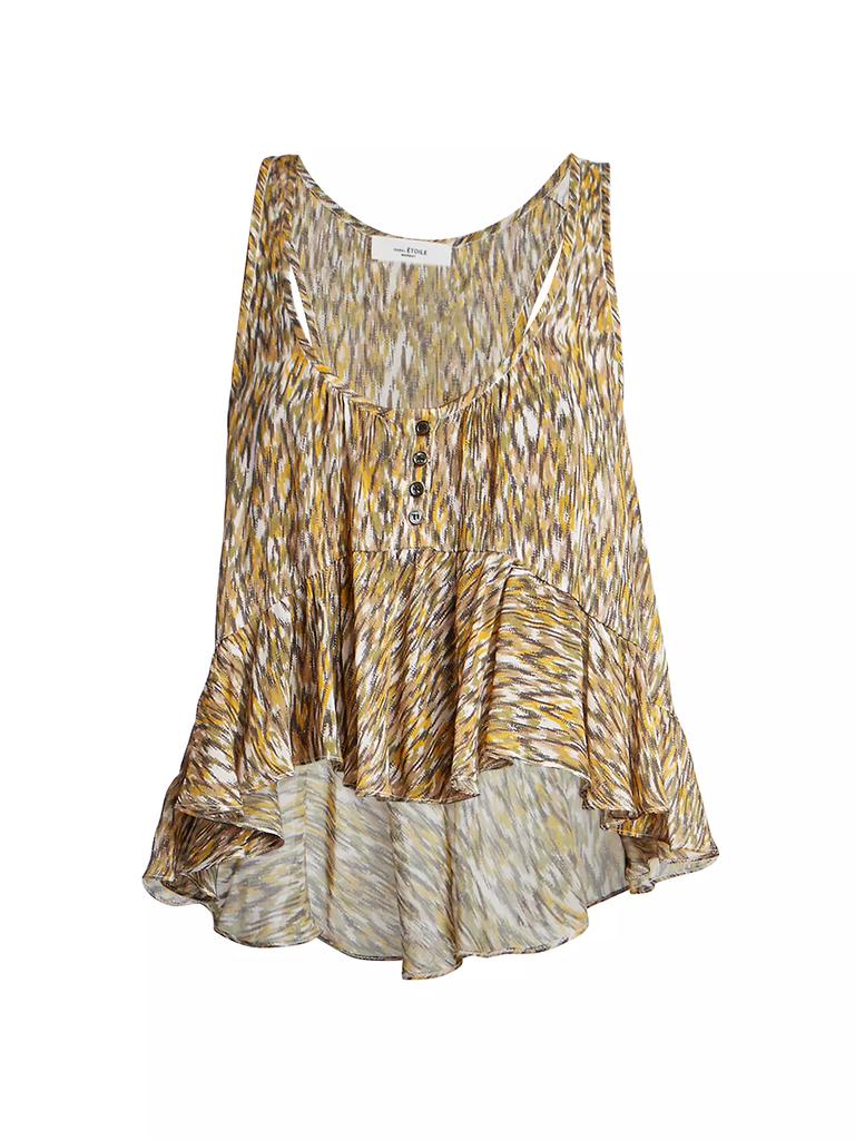 Isabel Marant Étoile Sliema Printed High-Low Tank