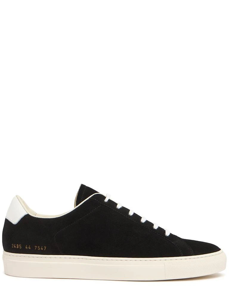 Common Projects Suede Retro Low Sneakers from LUISAVIAROMA