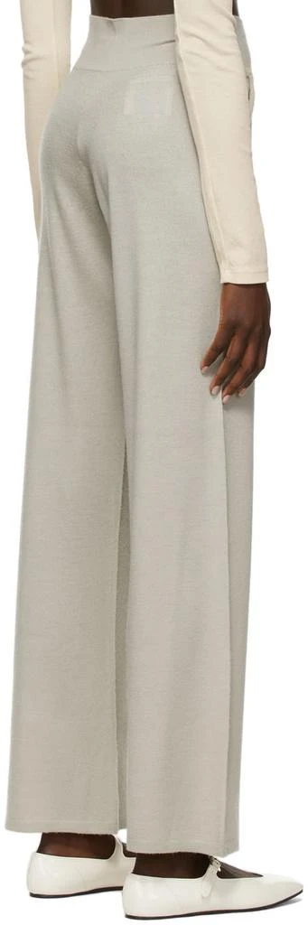 Frenckenberger Grey Wide Leg Lounge Pants 3