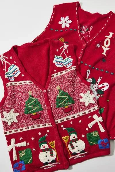 Urban Renewal Urban Renewal Vintage Holiday Sweater Vest 2