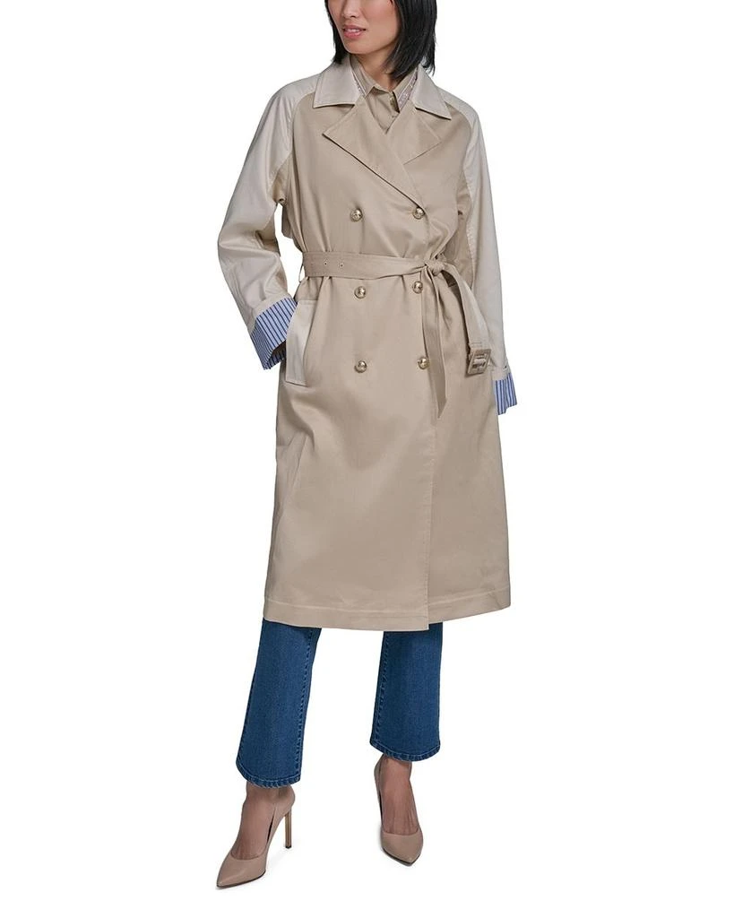 Karl Lagerfeld Paris Trench Coat 1