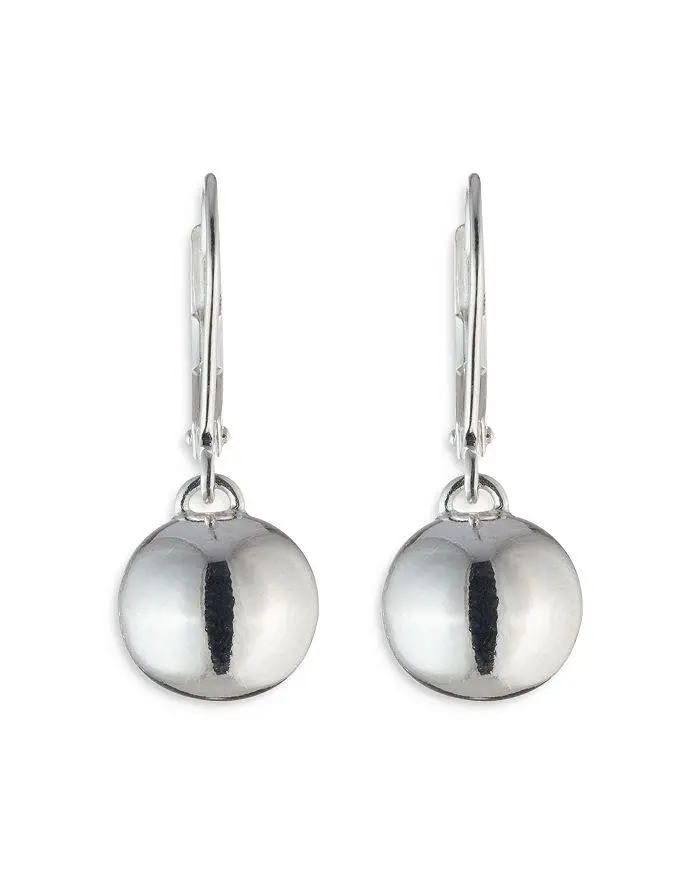 Ralph Lauren Bead Drop Earrings in Sterling Silver