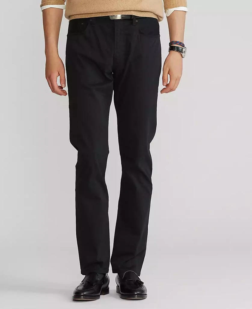 Ralph Lauren Men's Slim Straight Stretch Sateen Five-Pocket Pants 4
