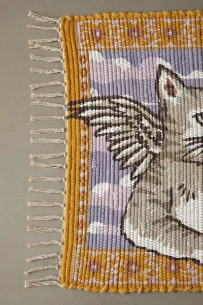 Urban Outfitters Cherub Kitty Rag Rug 4