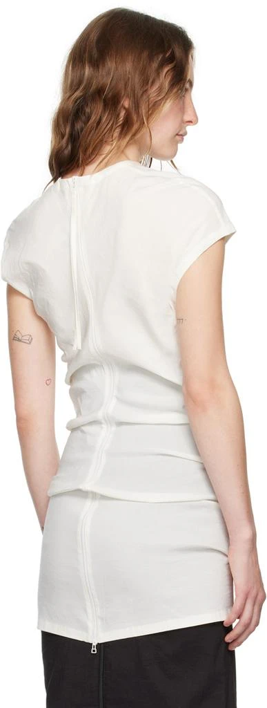 ISSEY MIYAKE White Membrane Blouse 3