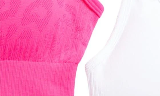90 DEGREE BY REFLEX Safari Trail 2-Pack Seamless Racerback Bralettes 2