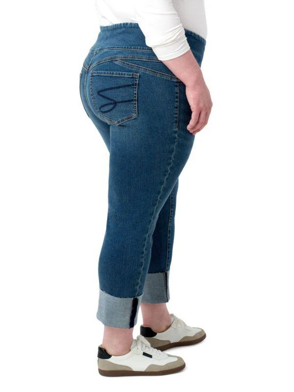 Seven7 ​The Pull High-Rise Cuffed Skinny Jeans 3