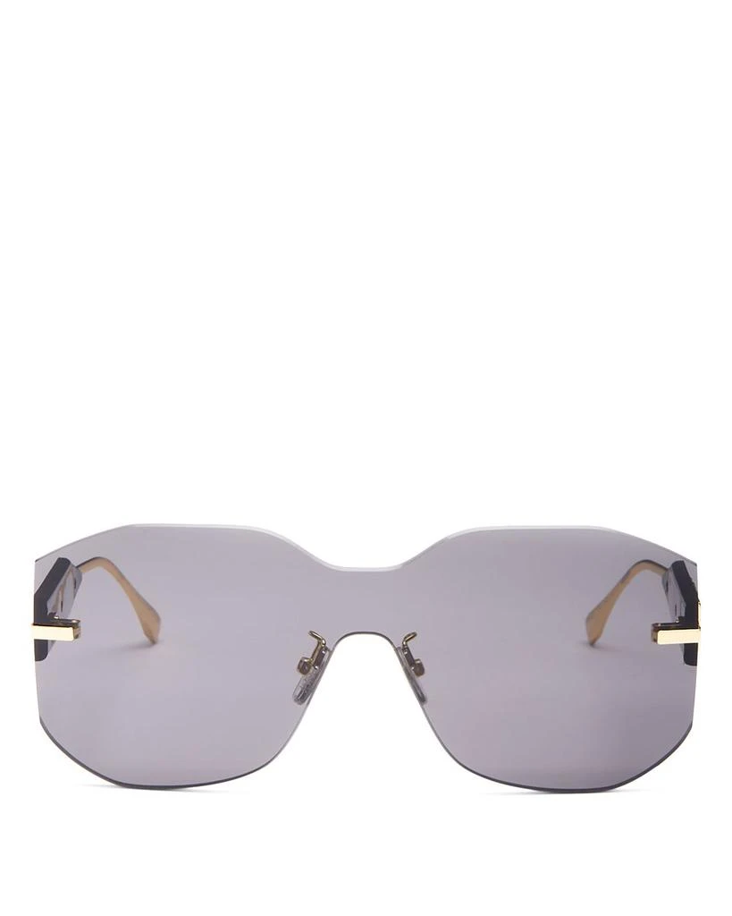 Fendi Fendigraphy Shield Sunglasses, 144mm 3