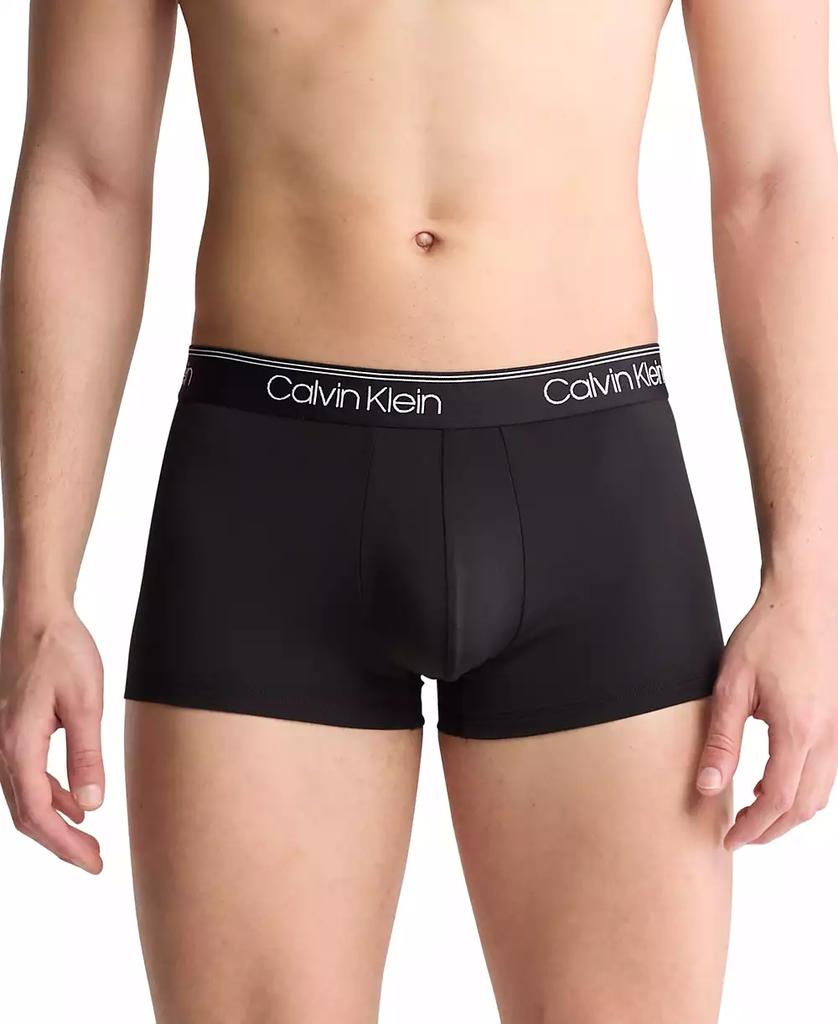 Calvin Klein Men's 3+1 Value Pack Micro Stretch Low-Rise Trunks