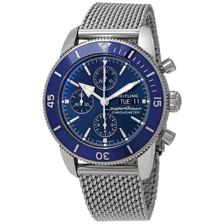 BREITLING Breitling Superocean Heritage II Chronograph Automatic Chronometer Blue Dial Men's Watch A13313161C1A1 1