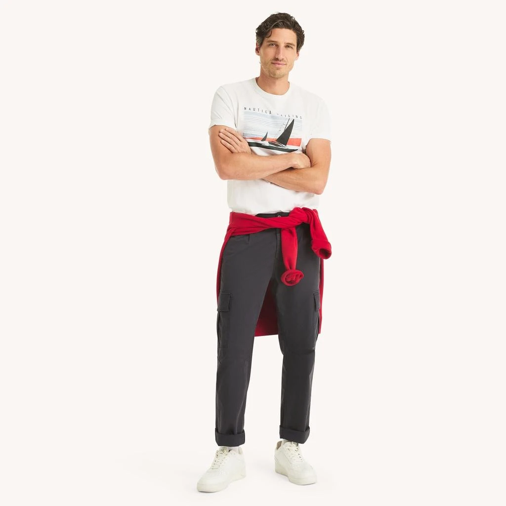 Nautica Mens Sailing Graphic T-Shirt 3