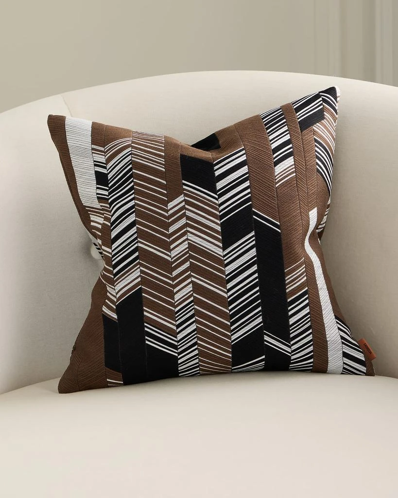 Missoni Rafia Cushion, 16" Square