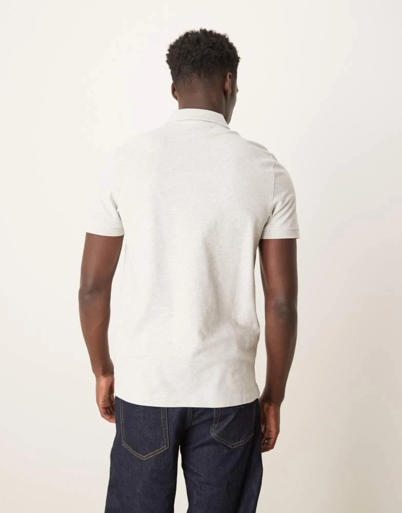 Abercrombie & Fitch Abercombie & Fitch puffy moose icon logo crew neck t-shirt in dark grey 3