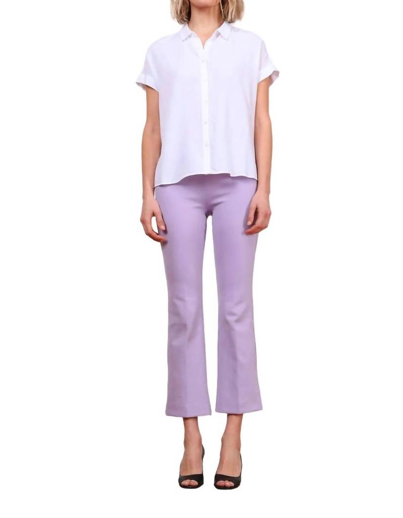 Avenue Montaigne Leo Freedom Pants In Lavender