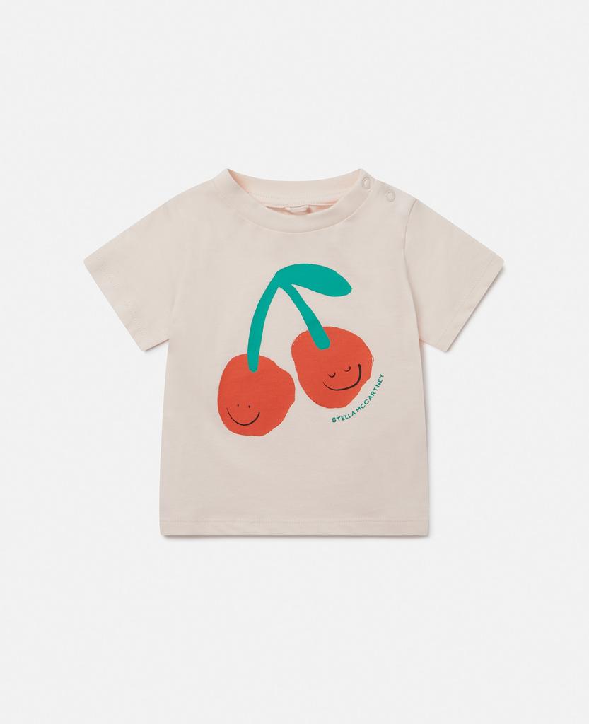 Stella McCartney Stella McCartney - Chery Graphic T-Shirt, Pink, Size: 18m