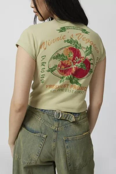 Urban Outfitters Vinnie’s Veggies Baby Tee 2